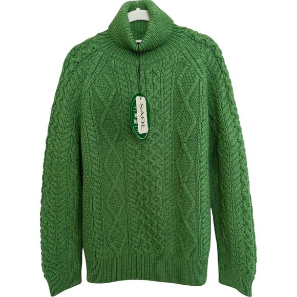 Saol Cable Knit Turtleneck Sweater - Picture 2 of 4